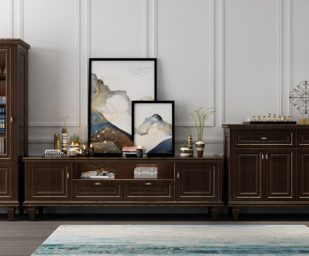 American Style TV Cabinet-ID:385089237