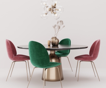 Modern Dining Table And Chairs-ID:124082521