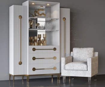 Post Modern Style Decorative Cabinet-ID:245338683