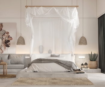 Nordic Style Bedroom-ID:392453894