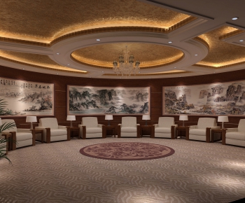 New Chinese Style Meeting Room-ID:965322158