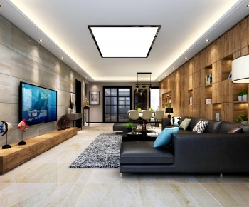 Modern A Living Room-ID:227184679