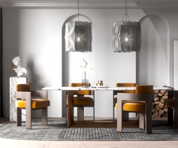Modern Dining Table And Chairs-ID:221939777