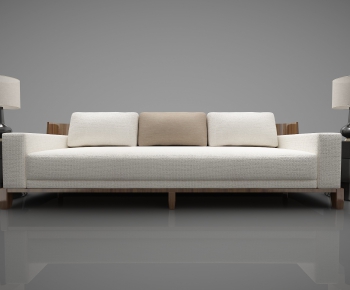 Modern Three-seat Sofa-ID:119040698