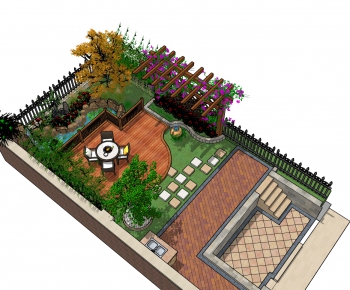New Chinese Style Courtyard/landscape-ID:257331382