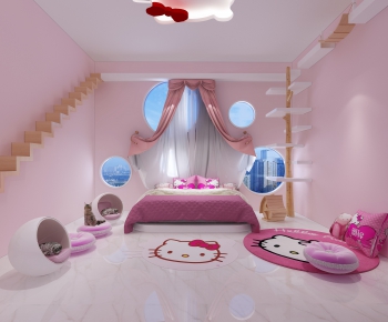 Modern Girl's Room Daughter's Room-ID:154906816