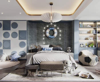 Modern Children's Room-ID:615119373