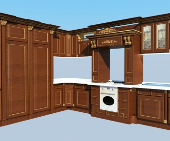 European Style Kitchen Cabinet-ID:476251975