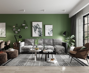 Nordic Style A Living Room-ID:959923917