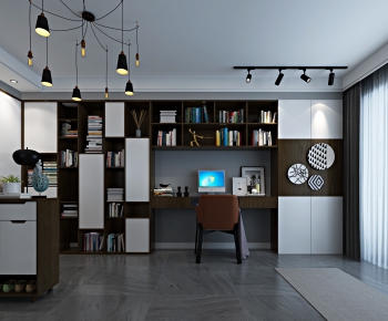 Post Modern Style Study Space-ID:899796689