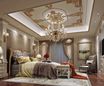 French Style Bedroom-ID:384507157