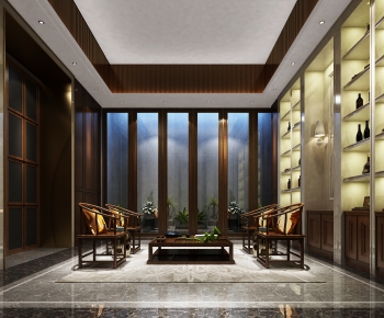 New Chinese Style Reception Area-ID:566240165