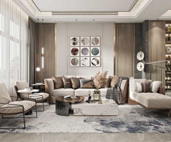 Post Modern Style A Living Room-ID:661965187