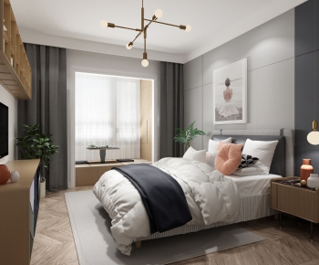 Nordic Style Bedroom-ID:852956919