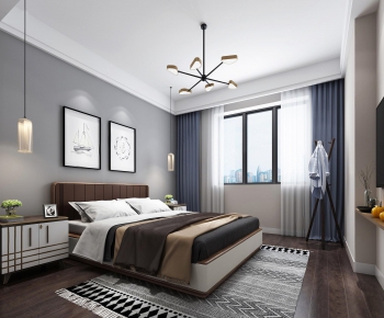 Nordic Style Bedroom-ID:846553919