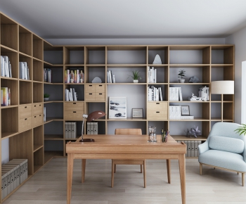 Nordic Style Study Space-ID:808861566