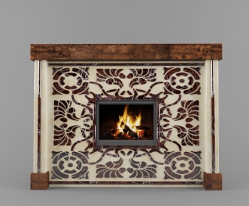Modern Fireplace-ID:463456891
