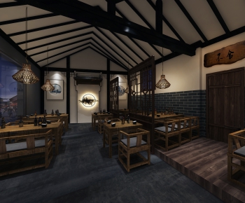 New Chinese Style Teahouse Tea House-ID:100350612