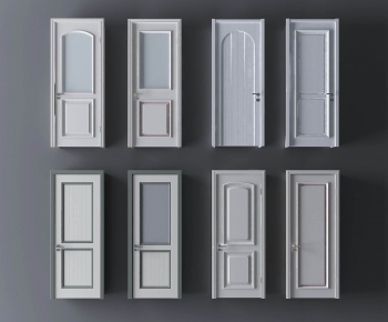 Simple European Style Single Door-ID:792375748