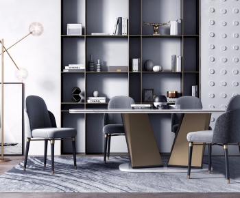 Modern Dining Table And Chairs-ID:685017675