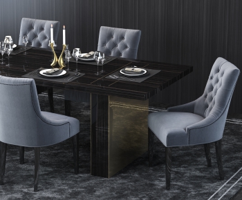 Modern Dining Table And Chairs-ID:319130491