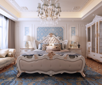 European Style Bedroom-ID:546437355