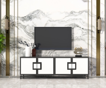 New Chinese Style TV Cabinet-ID:827104484