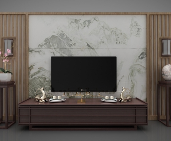 New Chinese Style TV Cabinet-ID:339328973