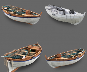 现代实木渔船-ID:230604663
