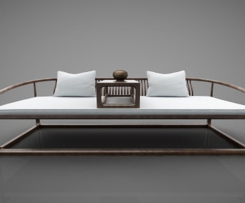 New Chinese Style A Sofa For Two-ID:416724995