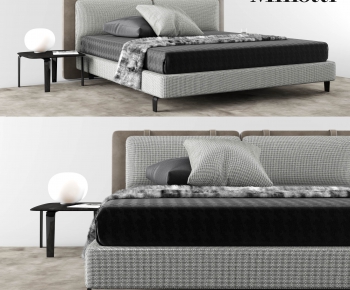 Modern Double Bed-ID:338183352