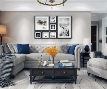 American Style A Living Room-ID:482664996