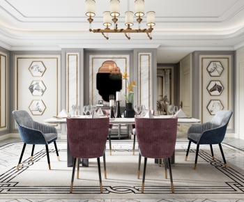 American Style Dining Room-ID:730278956