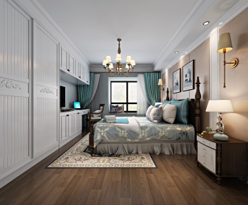 American Style Bedroom-ID:894005955