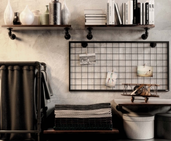 Industrial Style Shelving-ID:233324272