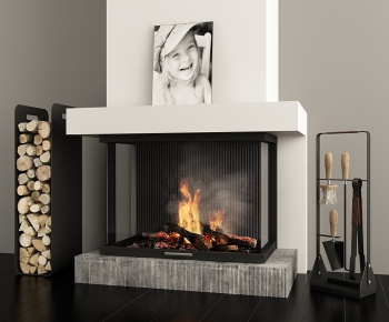 Modern Fireplace-ID:335937185