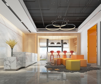 Modern Office Tea Room-ID:593808278