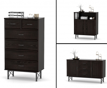 American Style Chest Of Drawers-ID:992263962