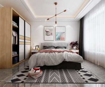 Nordic Style Bedroom-ID:739640211