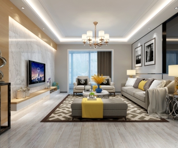 Modern A Living Room-ID:279042141