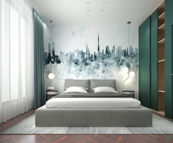 Modern Bedroom-ID:221373799