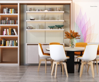 Modern Dining Table And Chairs-ID:746551487