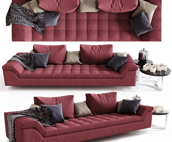 Modern Three-seat Sofa-ID:583026843