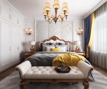 European Style Bedroom-ID:227406795