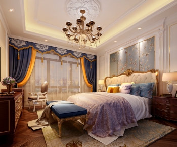 Simple European Style Bedroom-ID:110253374