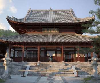 Chinese Style Ancient Architectural Buildings-ID:654664284