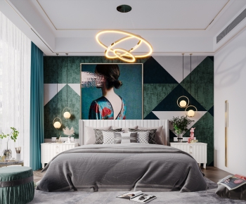 Nordic Style Bedroom-ID:231276554