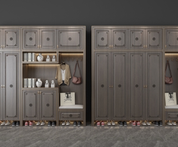 New Chinese Style Shoe Cabinet-ID:436185439