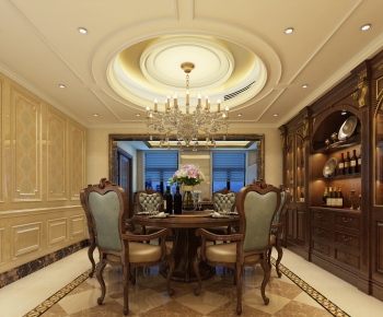 Classical Style Dining Room-ID:443824659