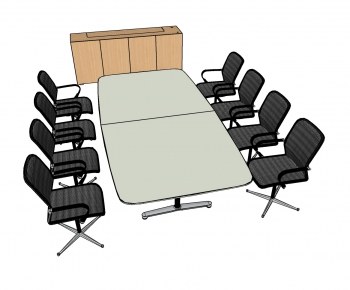 Modern Conference Table-ID:368622731